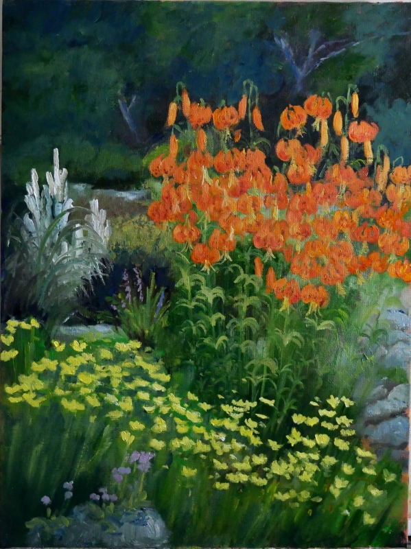 Nodding Lilies by artist Tammy Brown